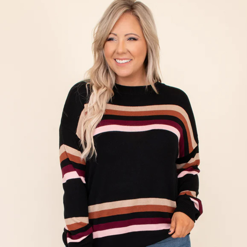 Knitting Women's Plus Size Clothing Sweater